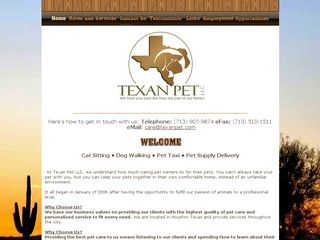 Texan Pet LLC | Boarding