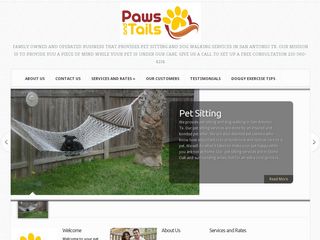 Paws and Tails Pet Sitting in San Antonio | Boarding