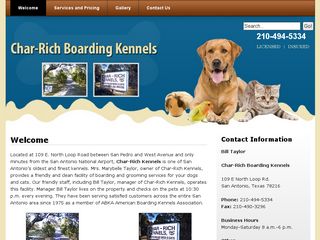 Char Rich Boarding Kennels | Boarding