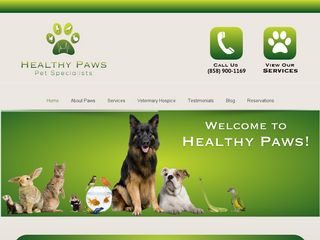 Healthy Paws Pet Specialists | Boarding