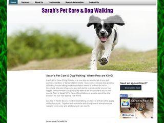 Sarahs Pet Care | Boarding