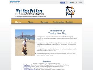 Wet Nose Pet Care | Boarding