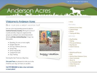 Anderson Acres | Boarding