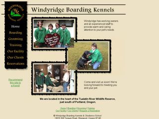 Windy Ridge Kennels Sherwood