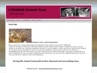 Littlefield Animal Care Pet Sitting | Boarding