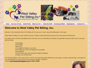 West Valley Pet Sitting Inc. | Boarding