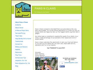 Paws N Claws Pet Sitting In Your Home | Boarding
