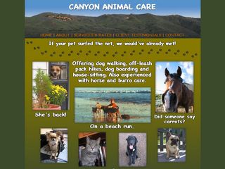 Canyon Animal Care | Boarding