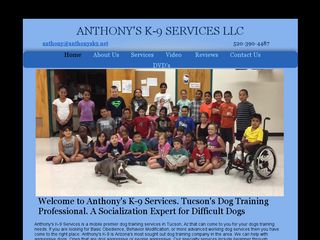 Anthony's K-9 Services | Boarding