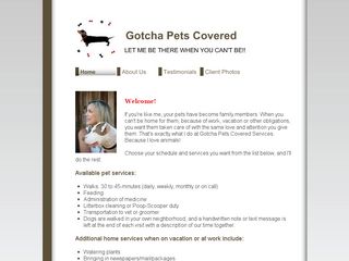 Gotcha Pets Covered | Boarding