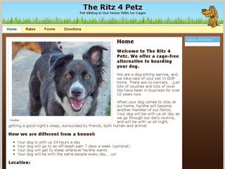 The Ritz4petz Vista