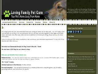 Loving Family Pet Care | Boarding