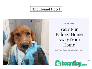 The Hound Hotel Utah | Boarding