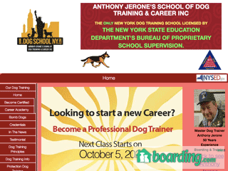 Anthony Jerone Dog Trainer | Boarding