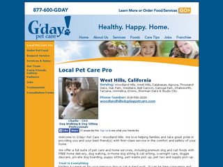 G'day Pet Care Woodland Hills | Boarding