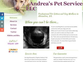 Andreas Pet Services Alexandria