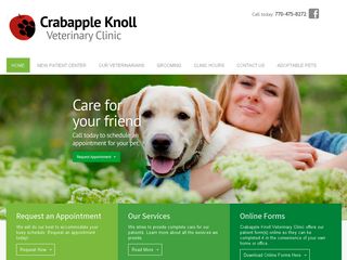 Crabapple Knoll Veterinary Clinic Alpharetta