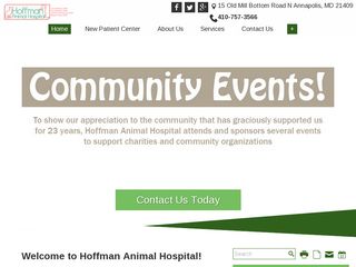 Hoffman Animal Hospital Annapolis