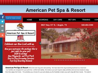 American Pet Spa & Resort | Boarding