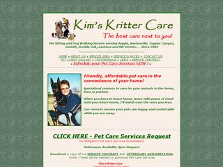 Kims Kritter Care | Boarding