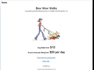 Bow Wow Walks Arlington