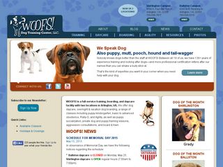 Woofs Dog Training Ctr LLC | Boarding