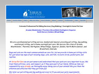 Siriis Pet Care LLC | Boarding