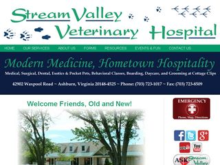 Stream Valley Veterinary Hospital Ashburn
