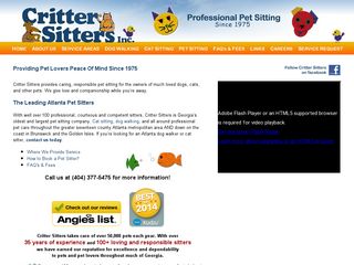 Critter Sitters Atlanta | Boarding