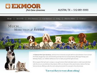 Exmoor Pet Care Services | Boarding