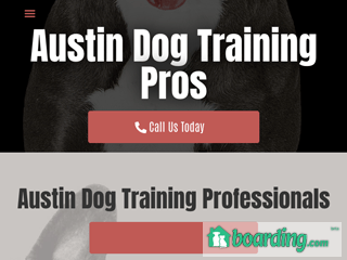 Austin Dog Training Pros | Boarding