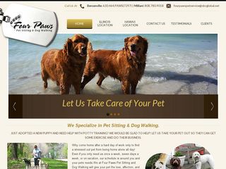 Four Paws Pet Sitting  Dog Walking | Boarding