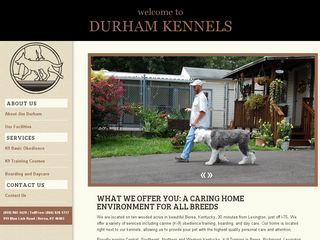 Durham Kennels | Boarding