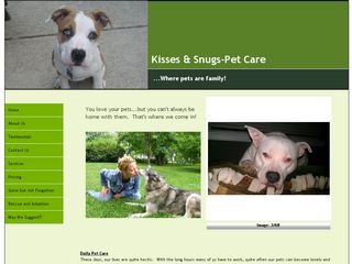 Kisses & Snugs Pet Sitting Bolingbrook