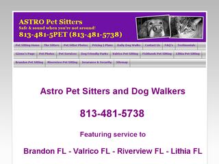 Astro Pet Sitters and Dog Walkers Brandon