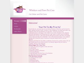 Whiskers and Paws Pet Care | Boarding
