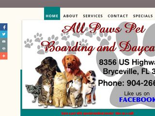 All Paws Pet Boarding and Day Care Bryceville