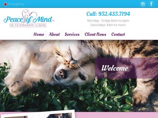 Peace of Mind Veterinary Care and Pet Hotel Burnsville