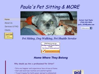 Paulas Pet Sitting  More | Boarding