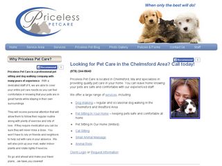Priceless Pet Care | Boarding