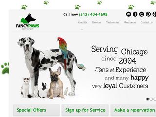 Fancy Paws Dog Walking and Pet Care Service Chicago