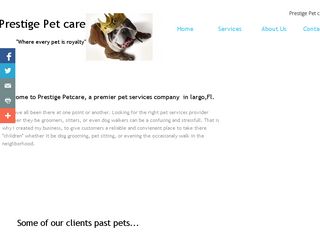 Prestige Pet care | Boarding