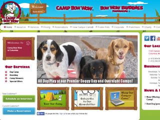 Camp Bow Wow Dog Boarding Columbia Columbia