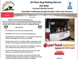 All Paws Dog Walking Service Concord