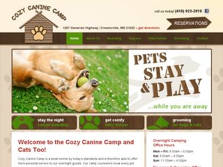 Cozy Canine Camp Crownsville