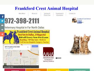 Frankford Crest Animal Hospital Dallas