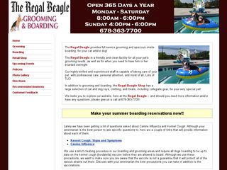 Regal Beagle | Boarding