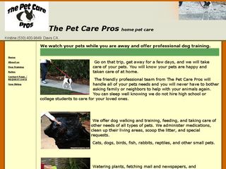 The Pet Care Pros | Boarding