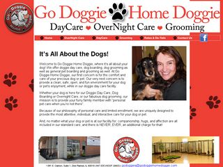Go Doggie Home Doggie | Boarding