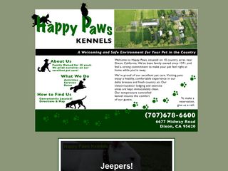 Happy Paws Kennels | Boarding